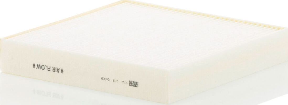 Салонный фильтр Mann-Filter. Артикул CU 18 009