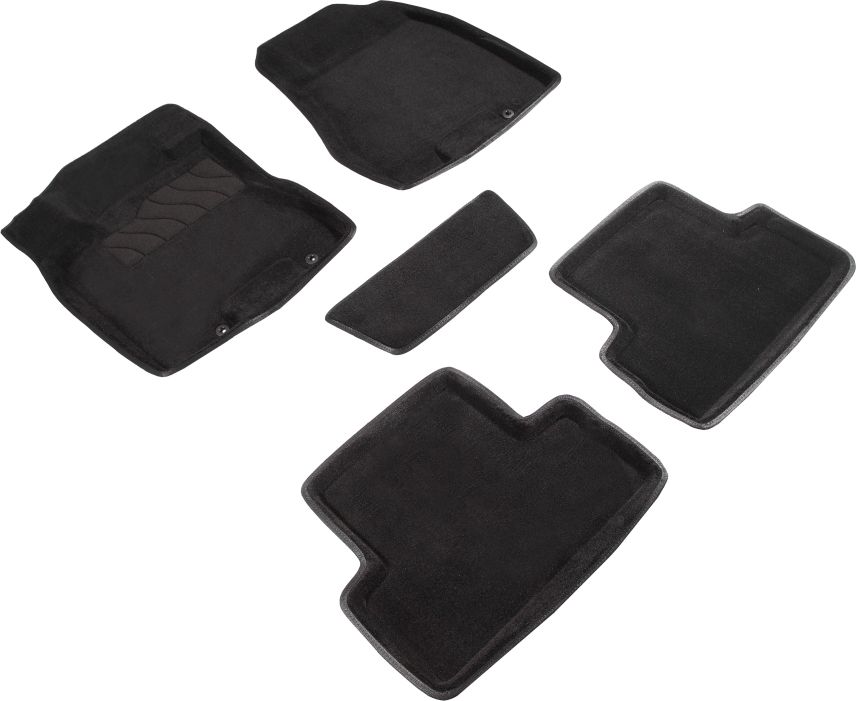 Коврики Seintex 3D ворсовые для салона Nissan Х-Trail T31 2007-2014. Артикул 71691
