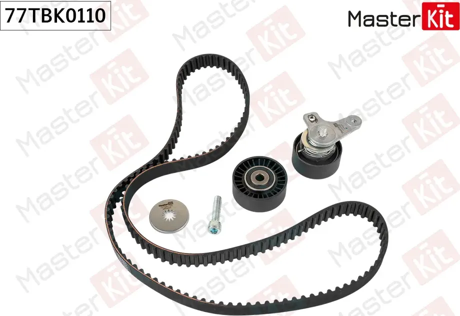 Комплект ремня ГРМ LACETTI (J200) 2003 (Master KIT). Артикул 77TBK0110