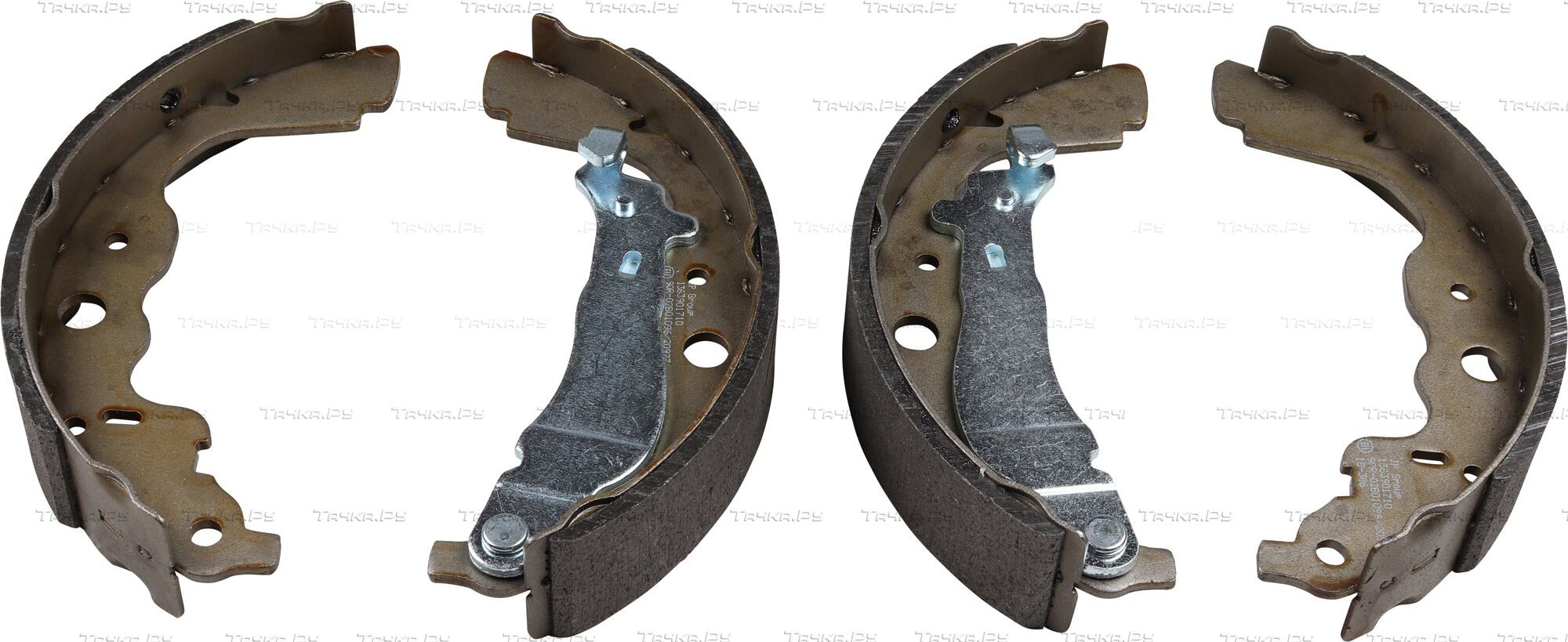 Тормозные колодки JP Group задние для Renault Duster I 2012-2020. Артикул 1363901710