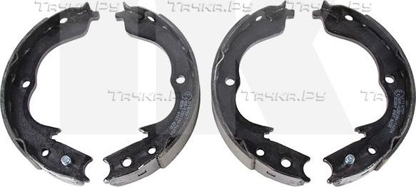 Тормозные колодки NK задние для Subaru Forester III 2008-2013. Артикул 2719757