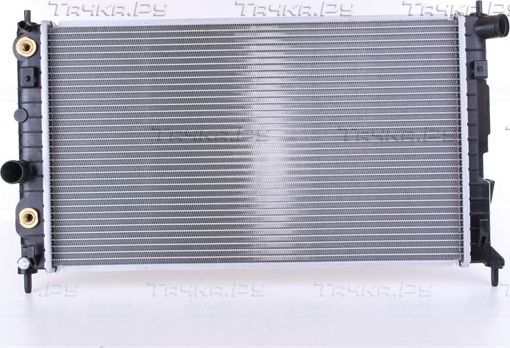 Радиатор охлаждения двигателя Nissens. Артикул 68003A