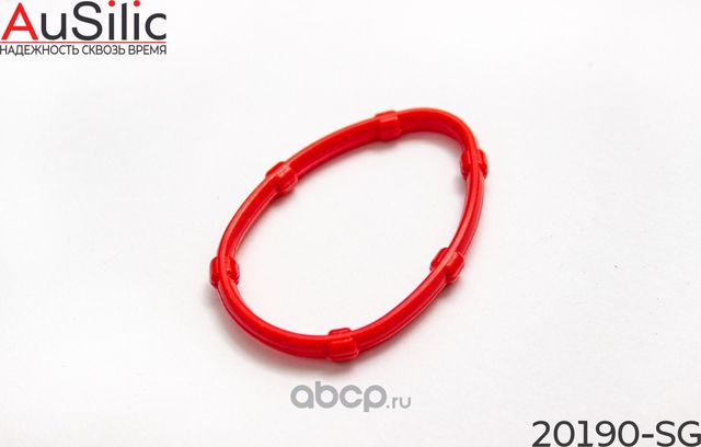 Силиконовое кольцо уплотнительное впускного коллектора (ресивера) верхнее (Гаран (Ausilic). Артикул 20190SG