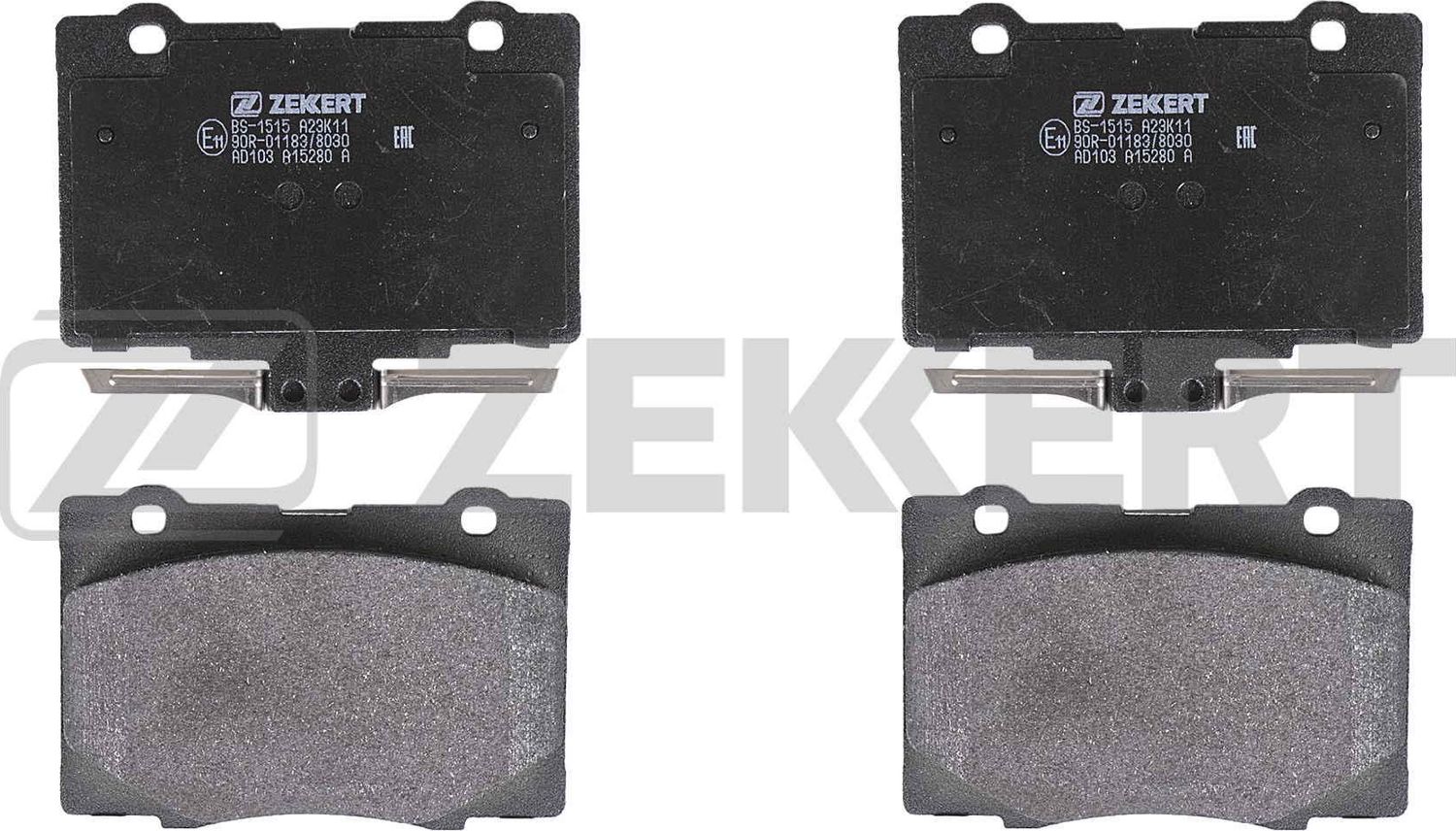 Тормозные колодки Zekkert. Артикул BS-1515