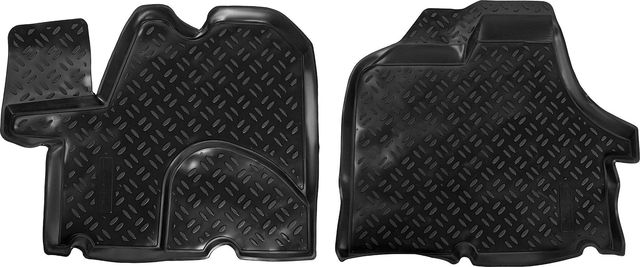 Коврики Airline (передний ряд) с высоким бортиком для салона Fiat Ducato II (244) (Елабуга)1994-2006. Артикул ACM-PS-24