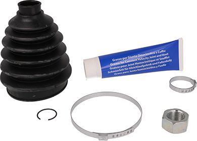 Пыльник шруса (комплект) Metelli (резина). Артикул 13-0302