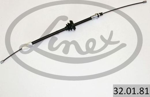 Трос ручника (тросик ручного тормоза) Linex передний для Renault Trafic II 2001-2014. Артикул 32.01.81