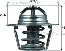 Термостат Mahle Behr для Renault Megane I 1996-2003. Артикул TX 91 89D