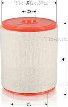 Воздушный фильтр  Tecneco Filters для Audi A6 V (C8) 2018-2026. Артикул AR2271S