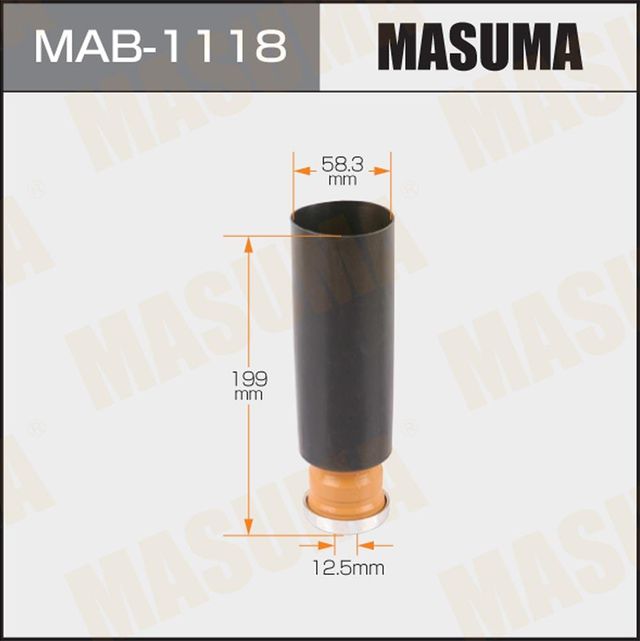 Комплект отбойников и пыльников амортизаторов (стоек) Masuma. Артикул MAB-1118