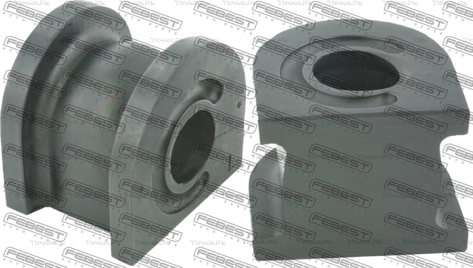 Втулки стабилизатора Febest передние для Acura TSX II 2010-2012. Артикул HSB-CUF-KIT