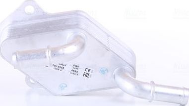 Радиатор масляный (маслоохладитель) для двигателя Nissens (алюминий). Артикул 90965