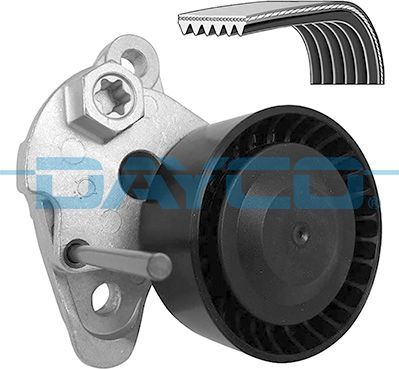 Приводной ремень поликлиновой с роликами (комплект) Dayco для SEAT Leon IV 2019-2026. Артикул KPV1142