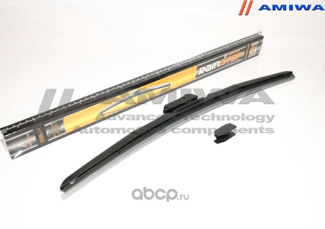 ЩЁТКА СТЕКЛООЧИСТИТЕЛЯ ГИБРИДНАЯ УНИВЕРСАЛЬНАЯ 500 MM (Amiwa). Артикул AWB20HU