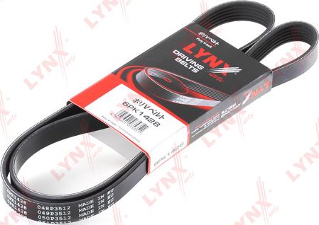Приводной ремень поликлиновой LYNXauto. Артикул 6PK1428