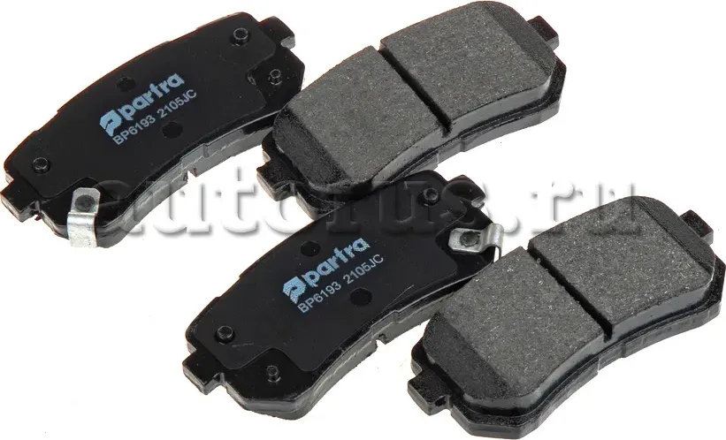 Колодки тормозные дисковые | перед прав/лев | (Partra) Partra. Артикул BP6193