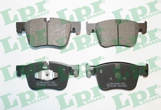 Тормозные колодки LPR. Артикул 05P2025