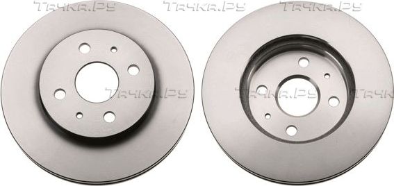 Тормозной диск TRW передний для Daihatsu Materia 2006-2013. Артикул DF6407