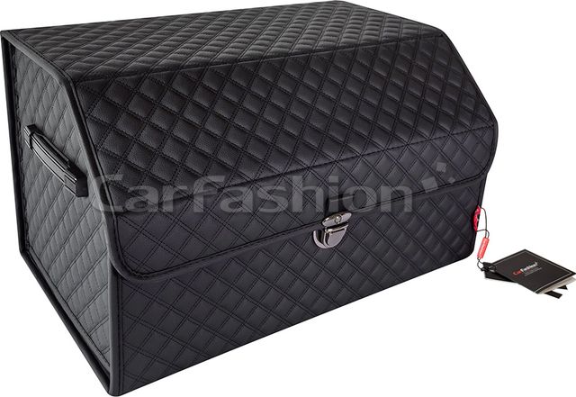 Органайзер CarFashion в багажник TREVEL Черный/Черный. Артикул 45044