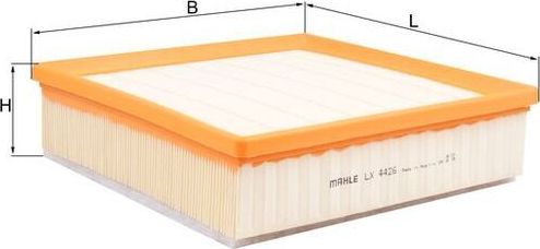 Воздушный фильтр Mahle-Knecht. Артикул LX 4426