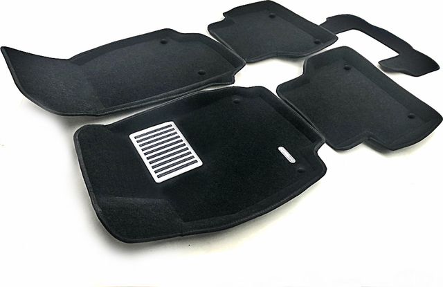 Коврики текстильные Euromat 3D Lux для салона Audi A7 II 2018-2026. Артикул EM3D-001111