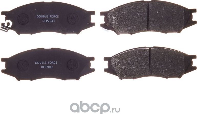 Колодки тормозные дисковые Double Force Double Force. Артикул DFP7043
