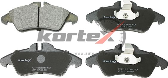 Колодки торм.пер. (Kortex). Артикул KT1220STD