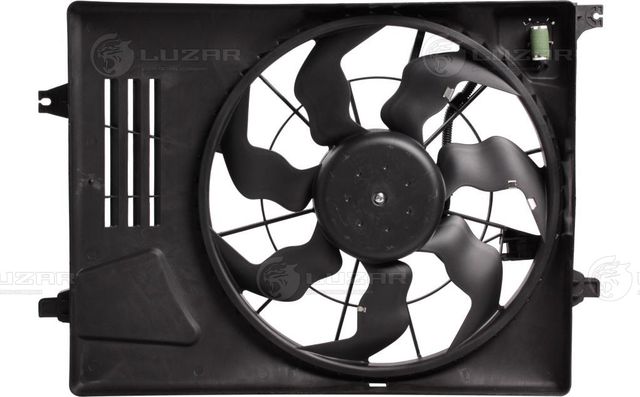 Вентилятор радиатора двигателя Luzar для Kia Sportage IV 2015-2026. Артикул LFK 0876