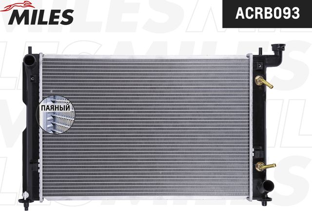 Радиатор охлаждения двигателя Miles для Toyota Allion I 2001-2005. Артикул ACRB093