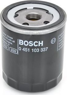 Масляный фильтр Bosch для SEAT Arosa I 1998-2000. Артикул 0 451 103 337