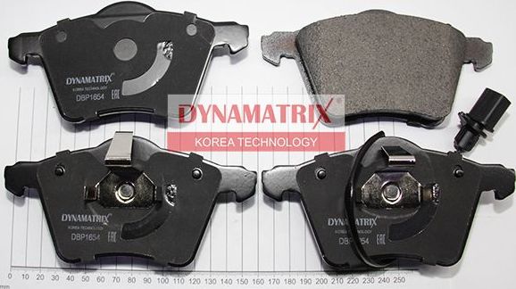 Тормозные колодки Dynamatrix. Артикул DBP1654