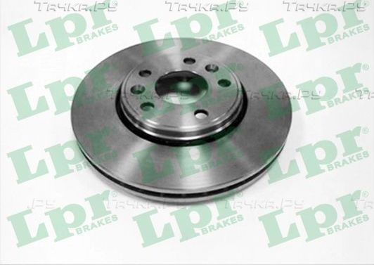 Тормозной диск LPR передний для Renault Latitude I 2010-2015. Артикул R1056V