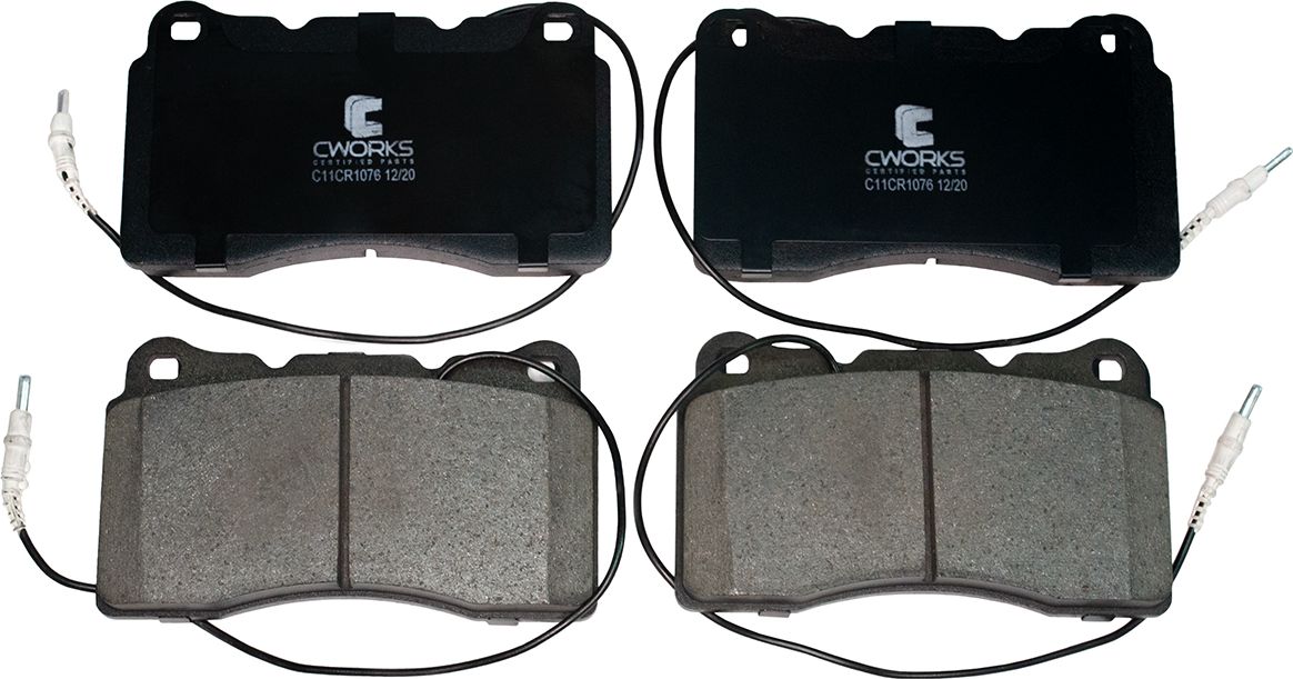 Тормозные колодки Cworks. Артикул C11CR1076