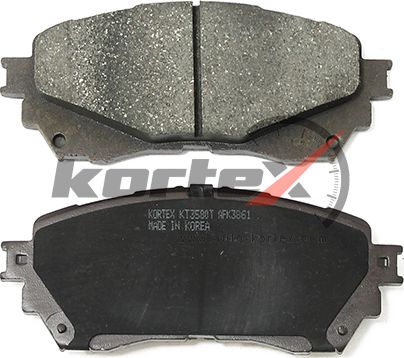 Колодки торм.пер. (Kortex). Артикул KT3580T