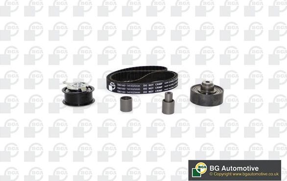 Ремень ГРМ с роликами (комплект) BGA. Артикул TB0160K