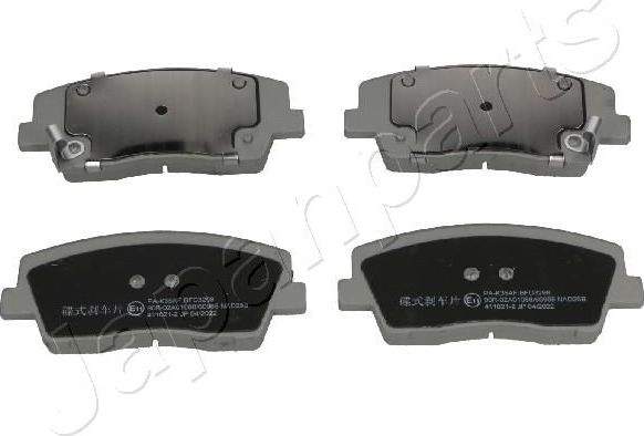 Тормозные колодки Japanparts. Артикул PA-K35AF