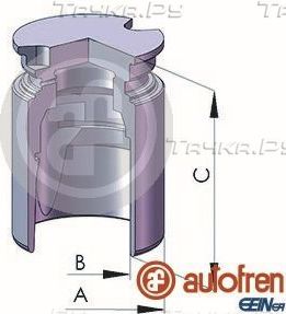 Поршень тормозного суппорта Autofren Seinsa (сталь). Артикул D025422