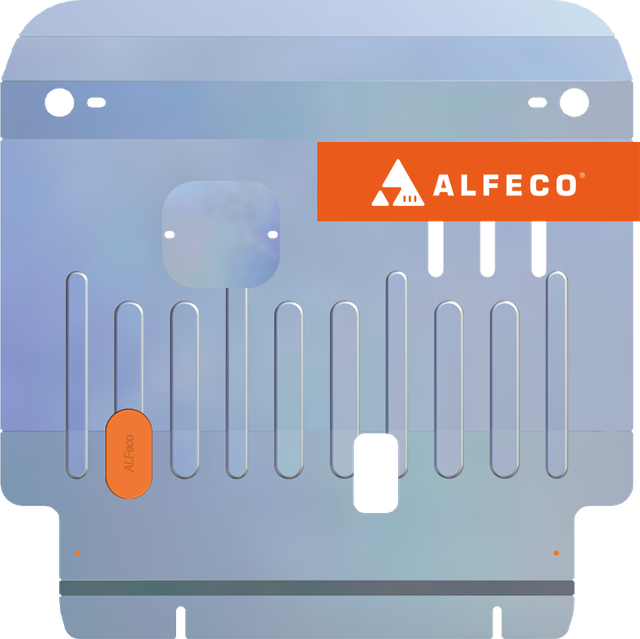 Защита алюминиевая Alfeco для картера и КПП Haima M3 2014-2017. Артикул ALF.45.03 AL4