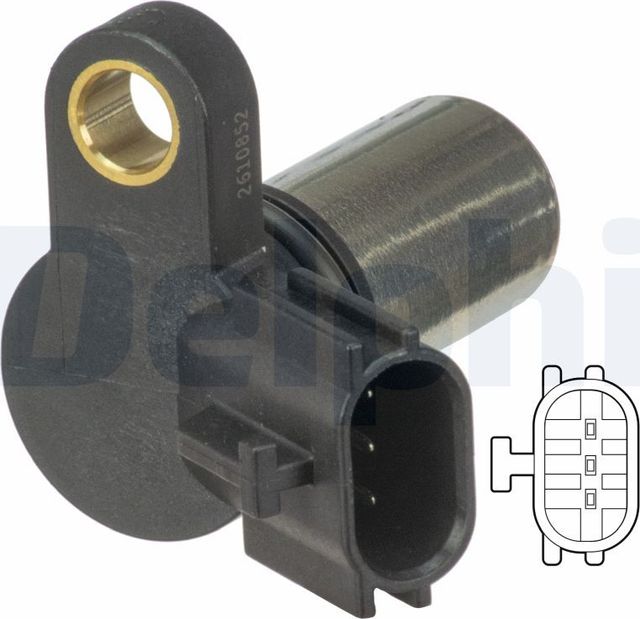 Датчик положения распредвала Delphi для Nissan Note I 2008-2008. Артикул SS11220