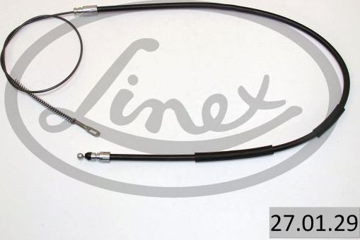 Трос ручника (тросик ручного тормоза) Linex. Артикул 27.01.29