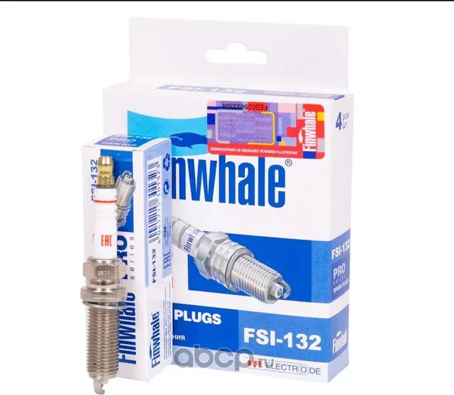 Свеча зажигания Iridium QASHQAI (J11), JUKE (F15), MURANO (Z52), X-TRAIL (T32) ( (Finwhale) Finwhale. Артикул FSI132