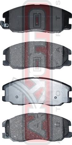 Тормозные колодки Akyoto Packing AKYOTO передние для Chevrolet Captiva I 2006-2016. Артикул AKD-0715