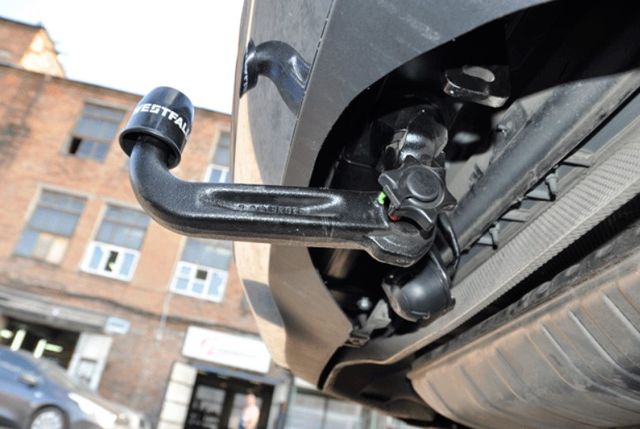 Фаркоп Westfalia для Mercedes-Benz GL-Класс X166 (не для AMG) 2012-2016. Быстросъемный крюк. Артикул 313421600001