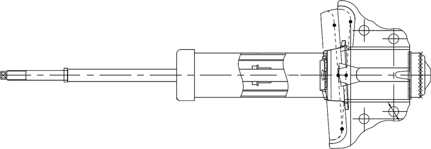 Амортизатор CTR. Артикул GY1363G