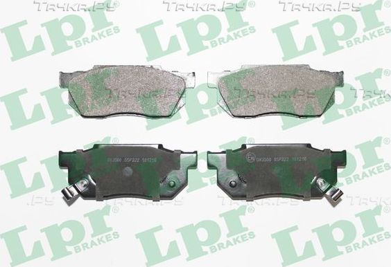 Тормозные колодки AP. Артикул 05P322