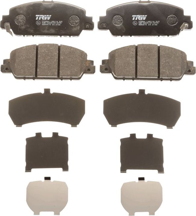 Тормозные колодки TRW. Артикул GDB3615
