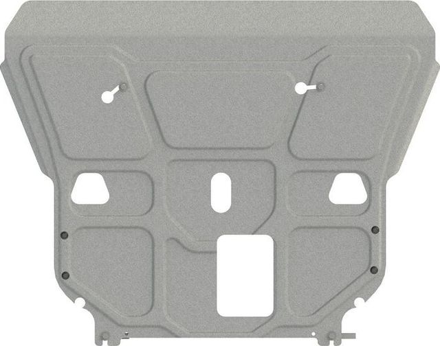 Защита алюминиевая Шериф (3 мм) для картера и КПП Hyundai Sonata VIII 2020-2026. Артикул 10.4464