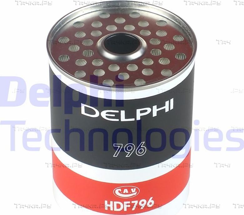 Топливный фильтр Delphi для ВАЗ Нива, 4x4 1993-1999. Артикул HDF796