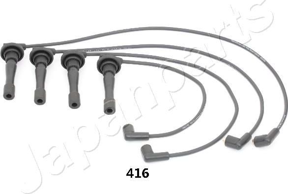 Высоковольтные провода (провода зажигания) (комплект) Japanparts для Honda CR-X II 1989-1992. Артикул IC-416