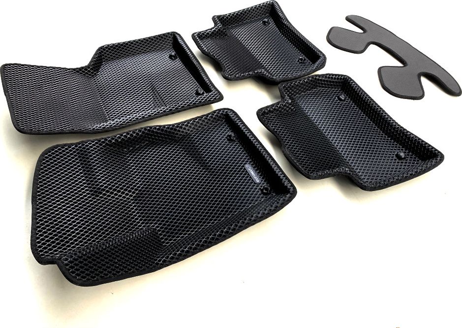 Коврики Euromat 3D EVA для салона Jaguar F-Pace 2016-2026. Артикул EM3DEVA-002753